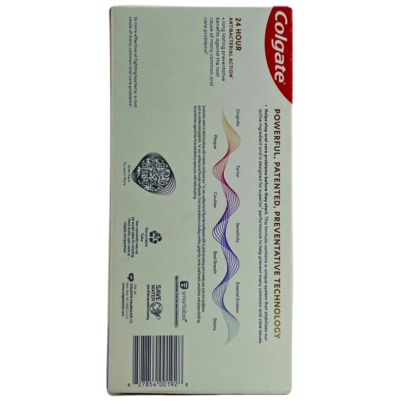 Colgate Total Active Prevention Deep Clean Toothpaste 5.1 oz 2 Count (3 Pack Bun