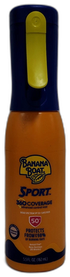 Banana Boat 360 Coverage SPF 50 Sunscreen Spray 5.5oz Exp 02/27 Pack of 3 New