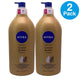 Nivea Cocoa Butter Body Lotion 33.8 Fl Oz 2 Pack New