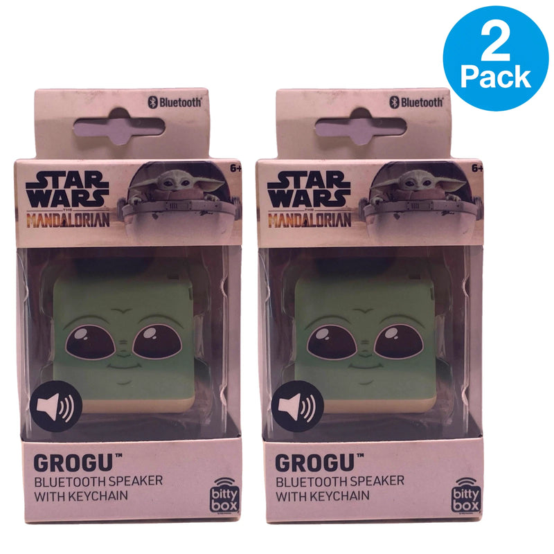 Star Wars The Mandalorian Bitty Boomers Grogu Portable Bluetooth Speaker with Ke