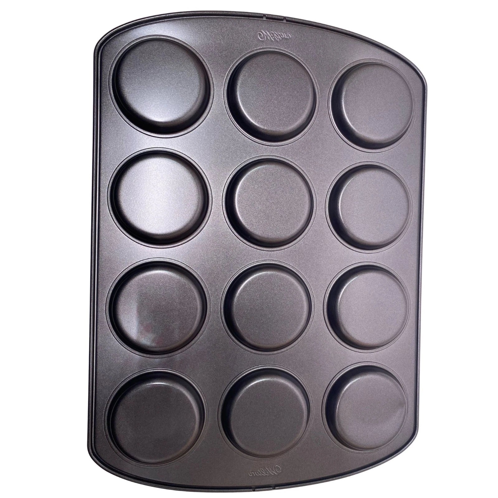 Wilton 12-Cavity Muffin Top Pan Nonstick 2 Pack New