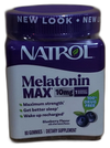 Natrol MelatoninMax™, Blueberry, 80 Gummies 10 320 Total Exp 09/27 Pack of 4 New