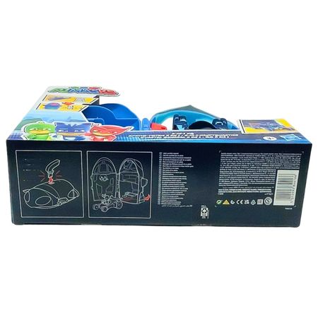 PJ Masks 2-in-1 HQ Playset with Figure & Vehicle (1 Pack) New 3