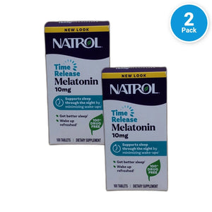 Natrol Sleep Advanced Melatonin Tablets 200 Total Exp 05/28 Pack of 2 New