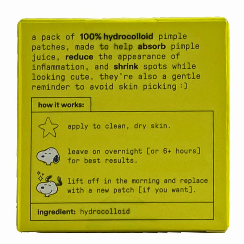 Starface Snoopy Hydrocolloid Pimple Patches Winter Edition 32 Ct 3 Pack