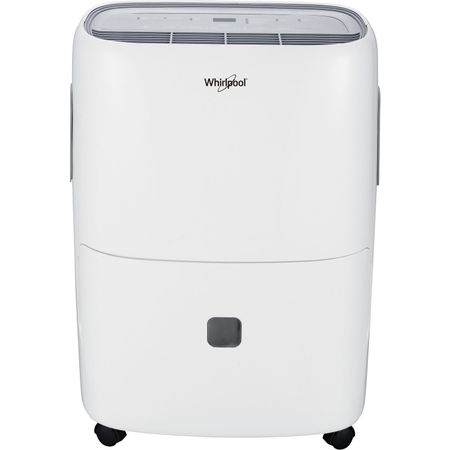 Whirlpool 50 pt 4,500 Sq. ft. Humidity Absorber Dehumidifier- Built-in Pump, White, Bedroom, Basement, Garage,WHAD50PCW 1