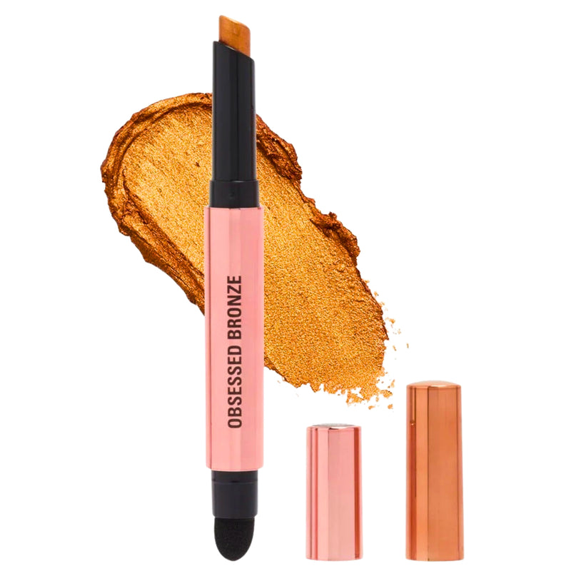 Revolution Lustre Wand Shadow Stick Obsessed Bronze Metallic Eyeshadow • Sealed - 1 Pack