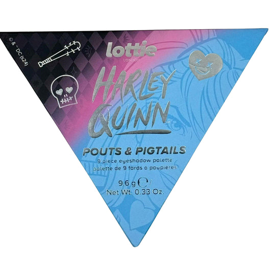 Lottie Harley Quinn 9 PIECE Eyeshadow Palette LHQ002 Pouts & Pigtails 0.33 oz - 1 Pack