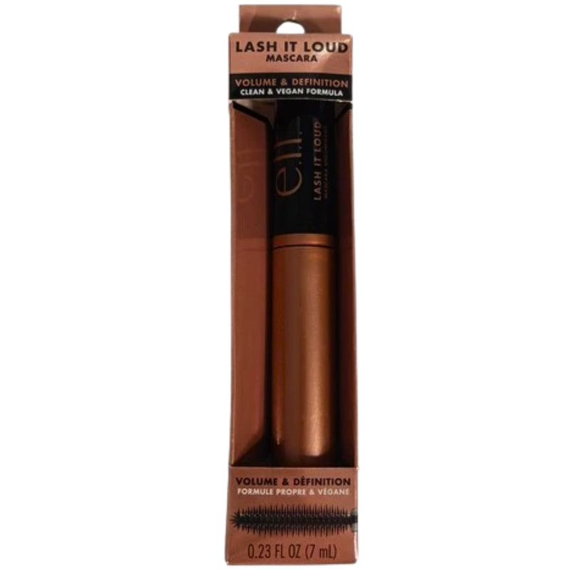 e.l.f. Lash It Loud Volumizing Mascara Black Amplify Define 81580, 0.24 Oz - 1 Pack