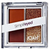 Joah simplifeyed powder quad JEQ02 gold getter New, 0.14 oz - 1 Pack