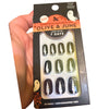 Olive & June Super Stick Mani Press-On Nails 32 Short Round Skeleton Fingers - 1 Pack