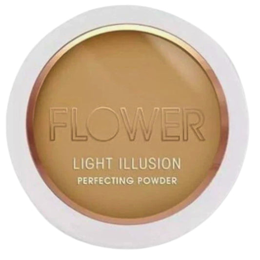 FLOWER Beauty Light Illusion Perfecting Powder D1 Caramel 0.28 oz - 1 Pack