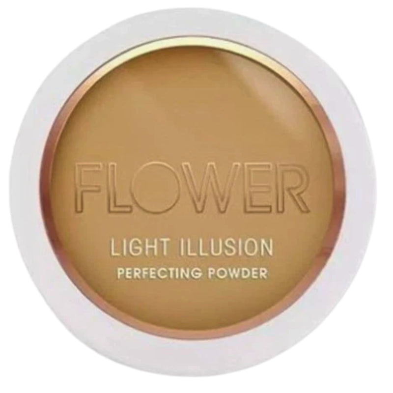 FLOWER Beauty Light Illusion Perfecting Powder D1 Caramel 0.28 oz - 1 Pack