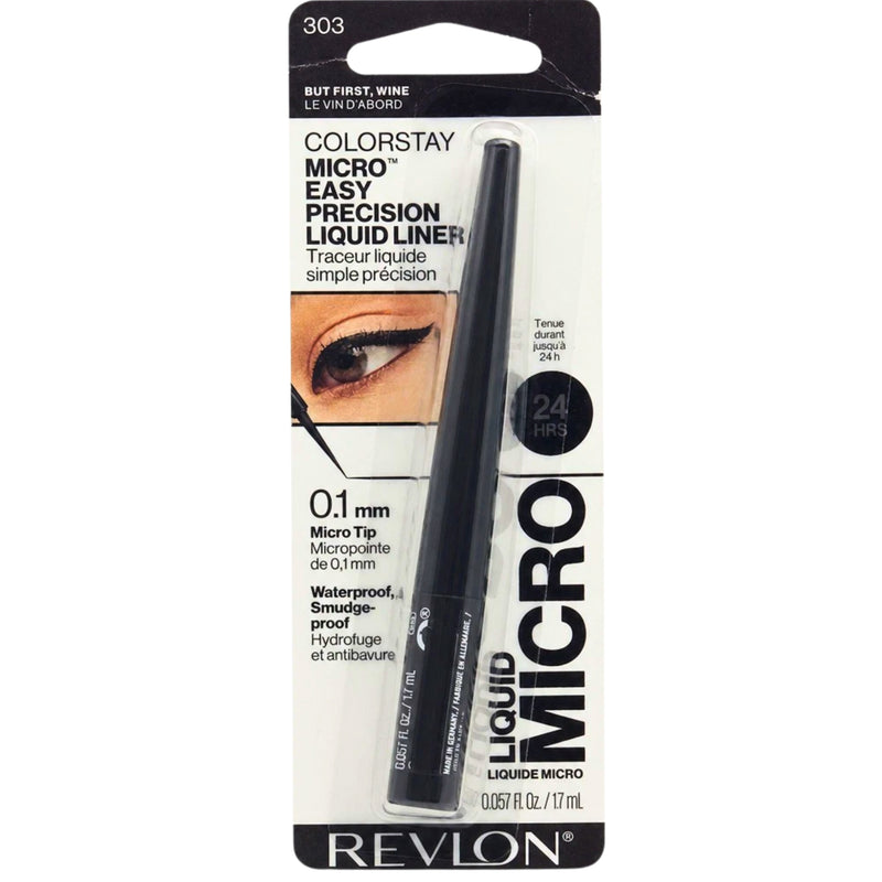 REVLON ColorStay Micro Easy Precision Liquid Liner 303 But First Wine - 1 Pack