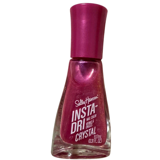 Sally Hansen Insta-Dri Nail Polish Crystal Pink Charm #119, 0.31 oz - 1 Pack