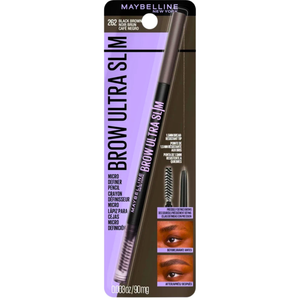 Maybelline Brow Ultra Slim Eyebrow Definer Pencil, Black Brown 262, 0.003 oz - 1 Pack