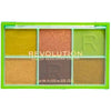Makeup Revolution Neon 6 Pan Eyeshadow Palette IT'S GIVING GREEN SEALED & NEW - 1 Pack
