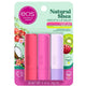 eos Natural Shea Smooth Lip Balm- Honey Apple, Coconut Milk, Raspberry 0.42oz - 1 Pack