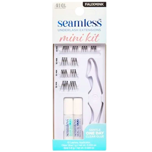 Ardell Seamless Underlash Extensions Fauxmink Mini Kit, 10 Lashes (1 Pack)