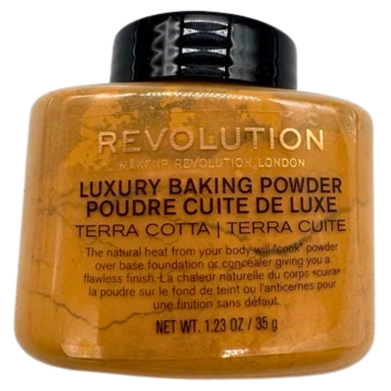 Makeup Revolution Luxury Baking Powder Terra Cotta 1.23oz - 1 Pack