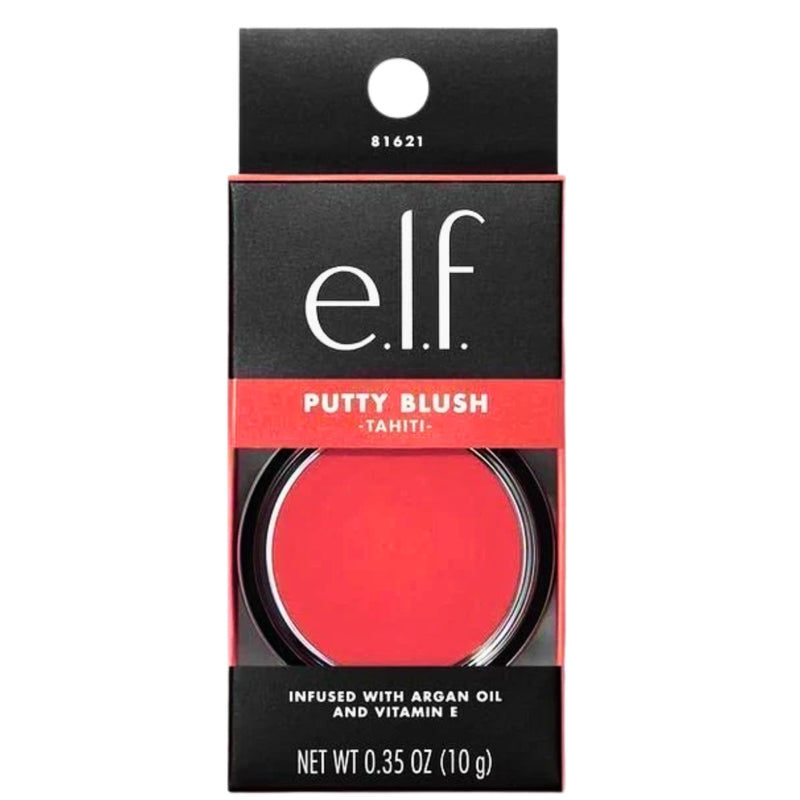 e.l.f. Putty Blush, Creamy & Ultra Pigmented 0.35 Ounce Tahiti - 1 Pack