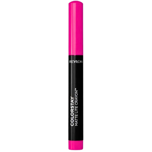 REVLON ColorStay Matte Lite Crayon Lipstick 007 Mile High, Long-Wearing, 0.049oz - 1 Pack