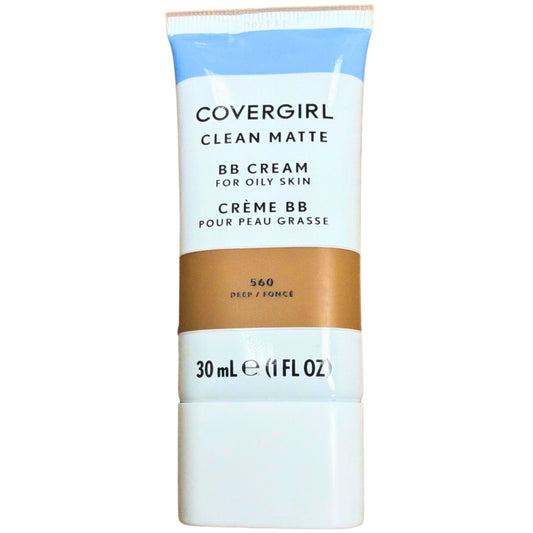 Clean Matte BB Cream For Oily Skin - 560 Deep by CoverGirl, 1 oz, Makeup - 1 Pack
