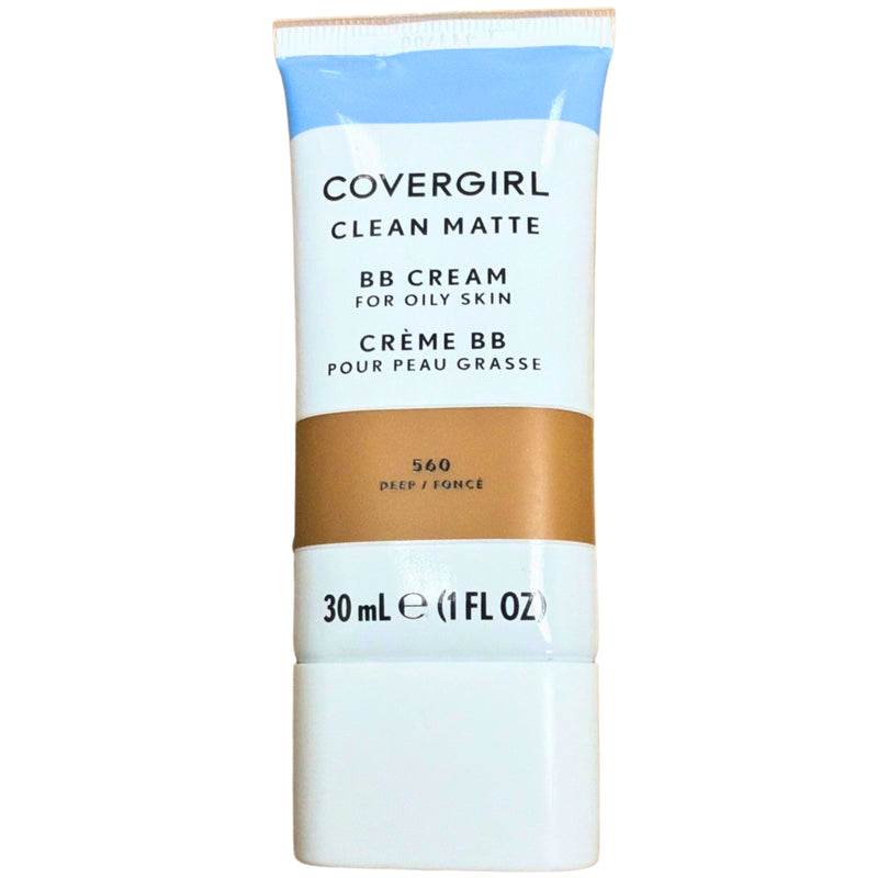 Clean Matte BB Cream For Oily Skin - 560 Deep by CoverGirl, 1 oz, Makeup - 1 Pack