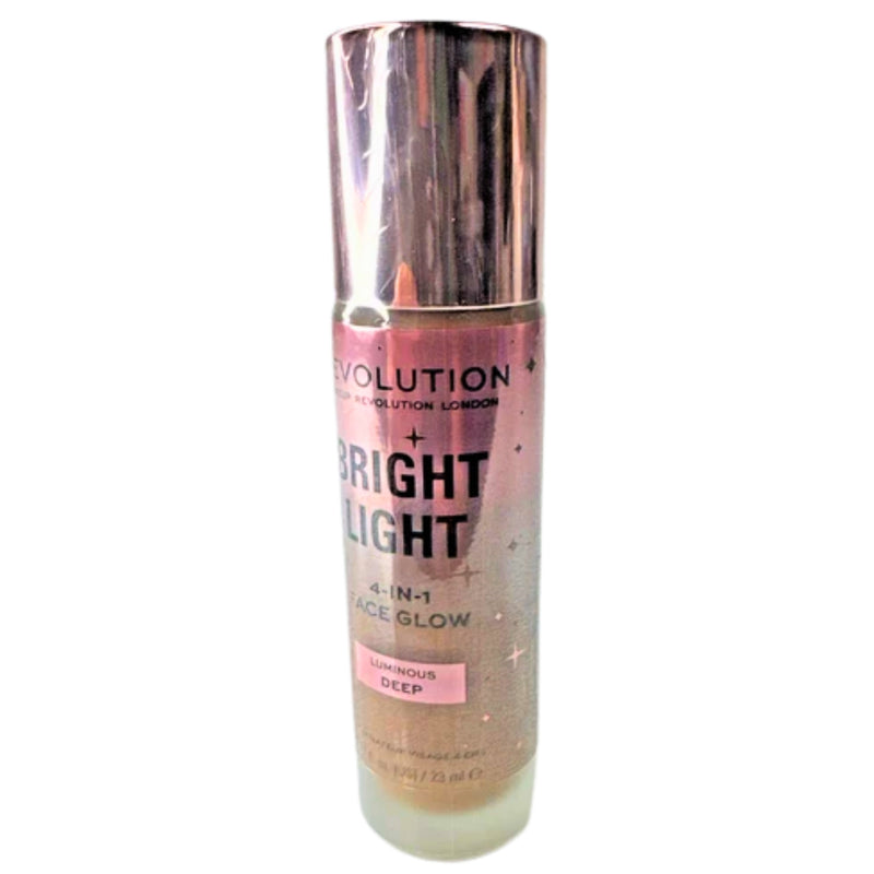 New Revolution Bright Light Makeup 4-In-1 Face Glow Luminous Deep 0.77oz - 1 Pack