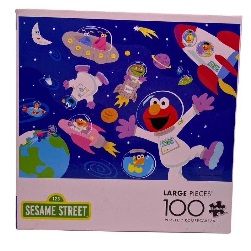 Sesame Street Outer Space Jigsaw Puzzle - 100 Large Pieces - Buffalo Games