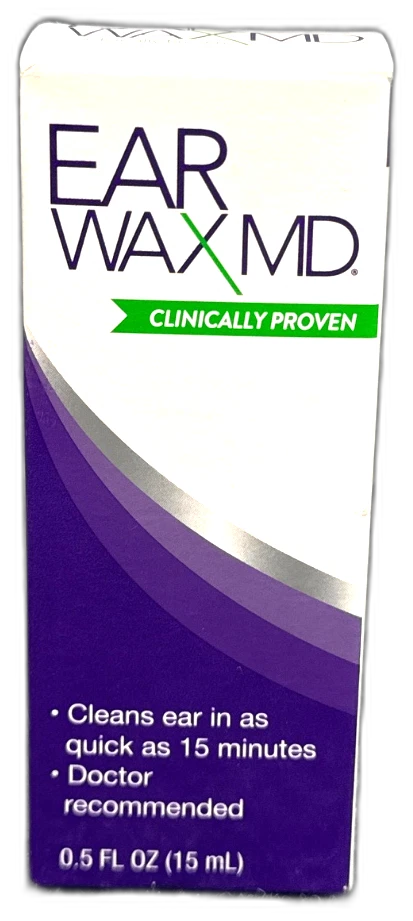 eosera Ear Wax MD Dissolving Drops Ear Wax Removal Exp 12/36 Pack of 3 New
