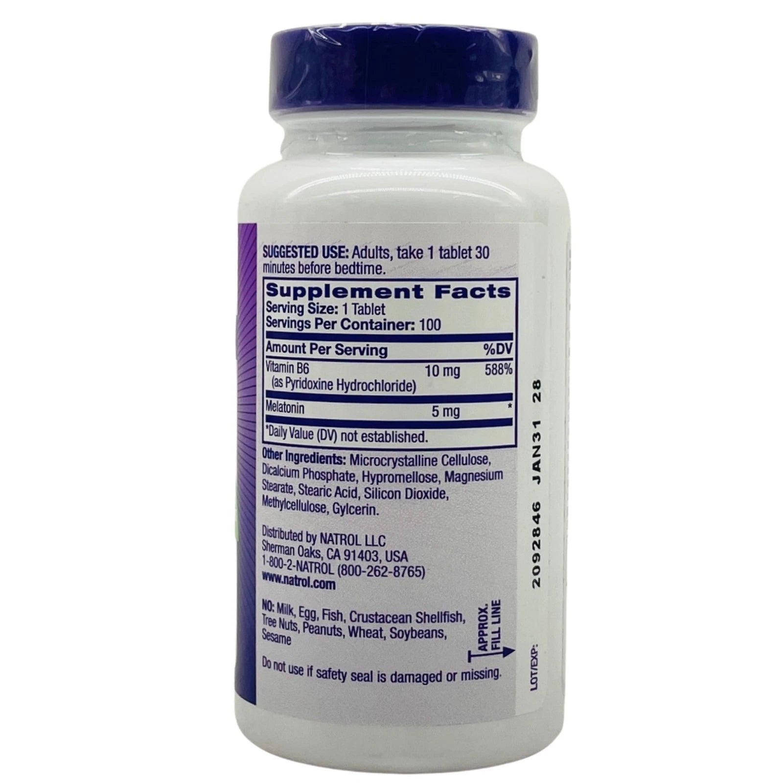 NNatrol Melatonin 5mg Time Release 100ct – 3 Pack – New 2