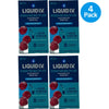 Liquid I.V. Hydration Multiplier Electrolyte Arctic Raspberry 4 Pack Exp 10/27