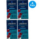 Liquid I.V. Hydration Multiplier Electrolyte Arctic Raspberry 4 Pack Exp 10/27