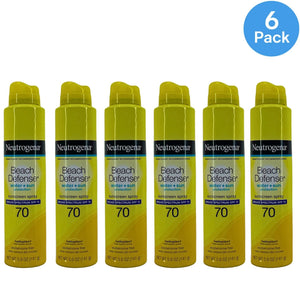 Neutrogena SPF 70 Sunscreen Spray 5oz 6 Pack New Exp 09/2026