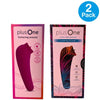 plusOne Fluttering Arouser Waterproof USB Rechargeable 2 Pack Set product image