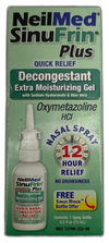 NeilMed Sinufrin Moisturizing Gel 0.5oz Nasal Spray Exp 11/27 Pack of 3 New