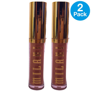 Milani Keep It Full Nourishing Lip Plumper 02 Nude Shimmer 0.13 oz 2 Pack New