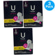 U by Kotex Balance Ultra Thin Pads Wings Regular Absorbency 36ct 3 Pack New