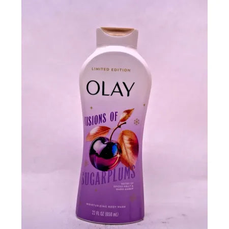 2 Pk Olay Body Wash for Women, Limited Edition: Visions of Sugarplums 2