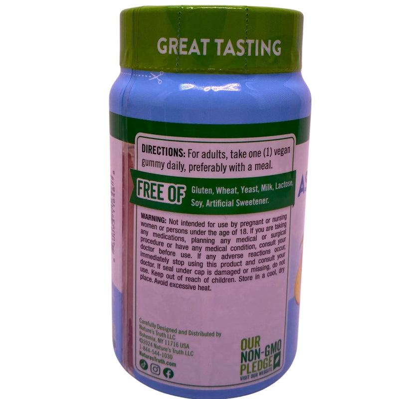 Nature's Truth Restore & Unwind Ashwagandha Gummies 500 mg Equivalent Tropical