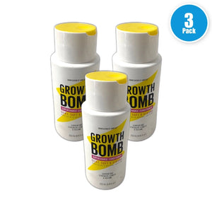 Growth Bomb Supercharge Conditioner Silky Soft Strong Hair 8.45oz Pack of 3 New