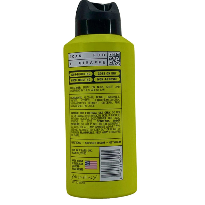 WBY Original Body Spray 3.4 OZ 3 Pack New