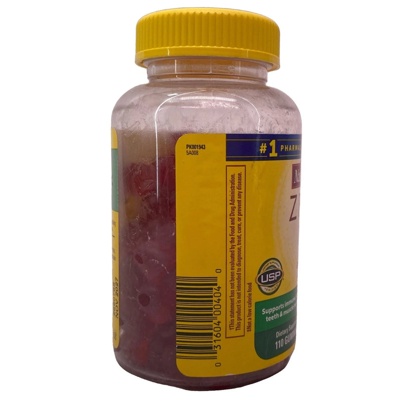 Nature Made Zero Sugar Vitamin D3 2000 IU 110 Gummies 3 Pack New