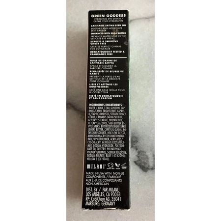 Milani Green Goddess Hydrating Eye Cream 15ml 3 Pack New 2