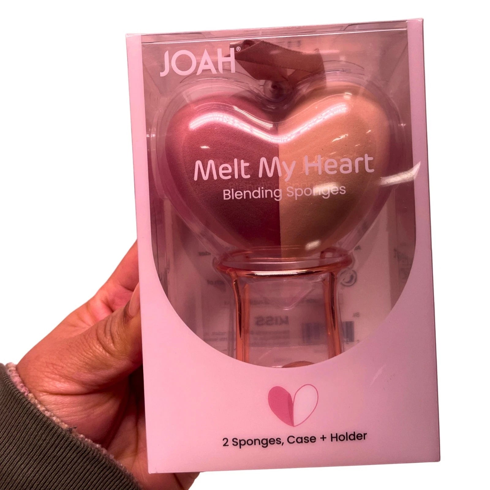 JOAH Melt My Heart Blending Sponges 2 Sponges (3 Pack) New