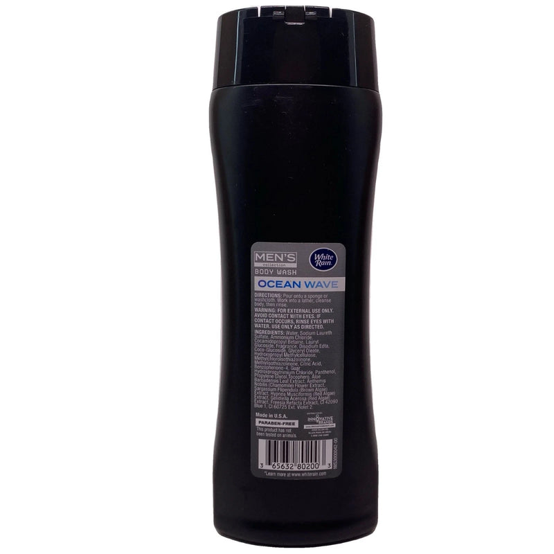 White Rain Men's Ocean Wave Body Wash 12 fl oz 5 Pack New