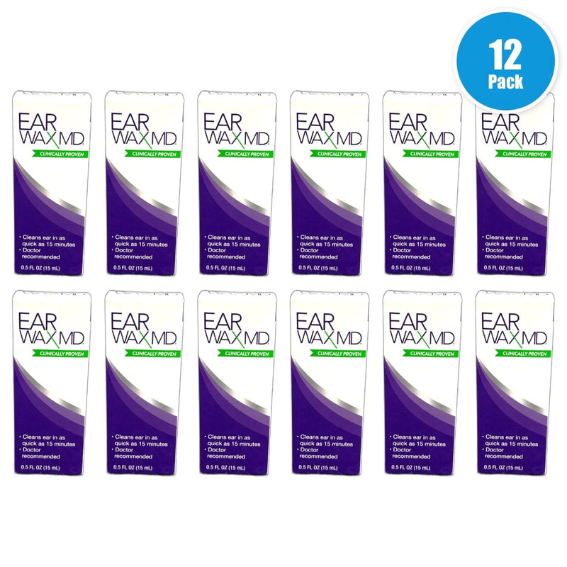 eosera Ear Wax MD Dissolving Drops Ear Wax Removal Exp 12/36 Pack of 12 New