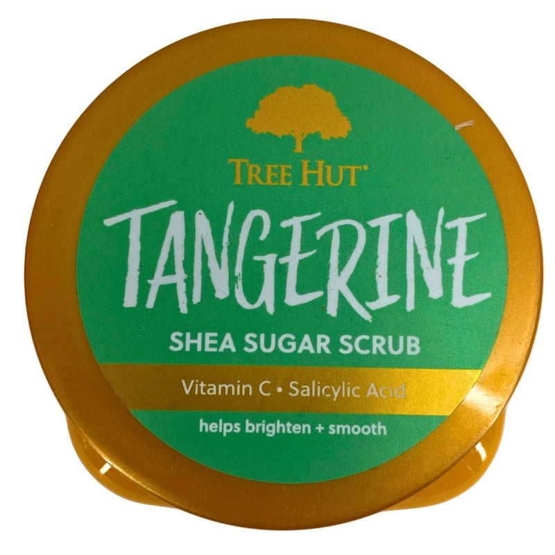 Tree Hut Tangerine Shea Sugar Scrub Vitamin C & Salicylic Acid 18oz 4 Pack New