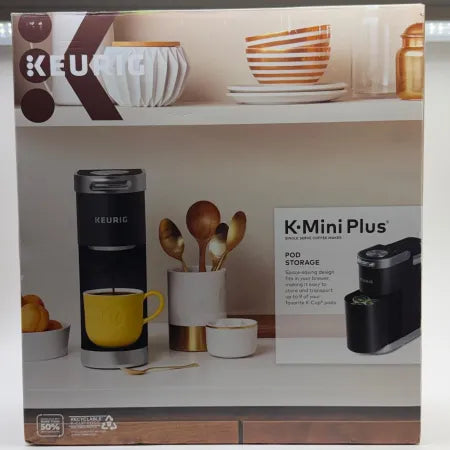 Keurig K-Mini Plus Single Serve K-Cup Pod Coffee Maker Matte Black NEW